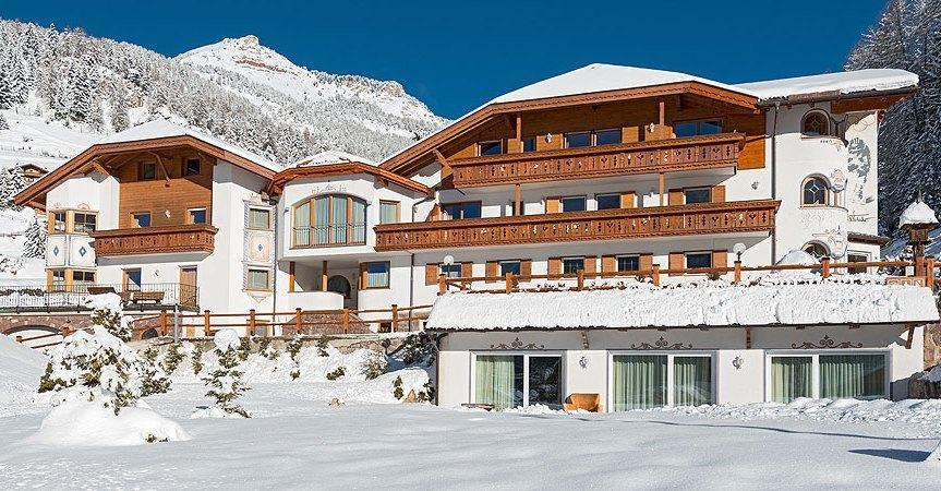 Garni Residence Soraiser Wolkenstein in Gröden Exterior foto